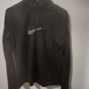 Nike Dri -fit Black Long Sleeve Top